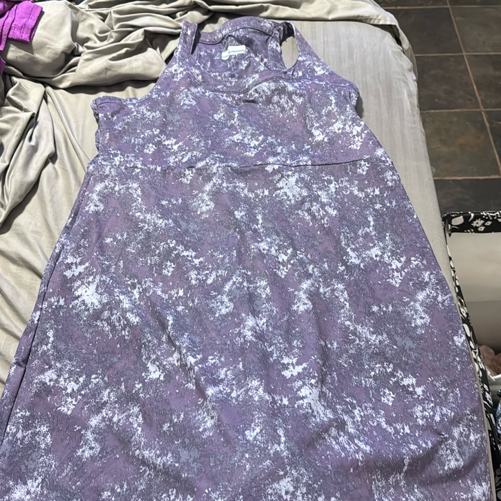 Columbia Purple Marble dress
